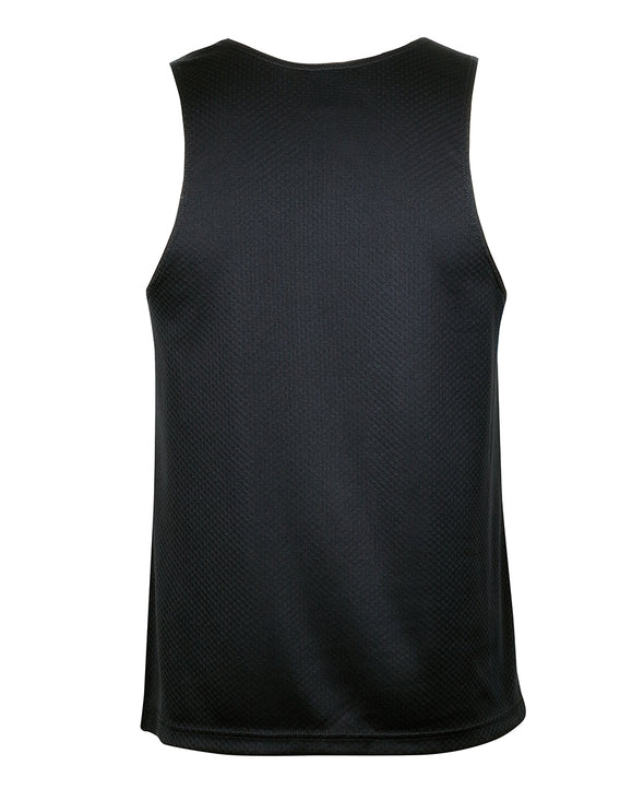 JB'S PODIUM COOL JACQUARD SINGLET - 7CJS