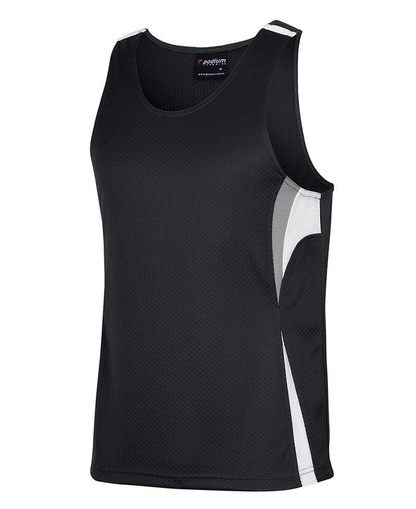 JB'S PODIUM COOL JACQUARD SINGLET - 7CJS
