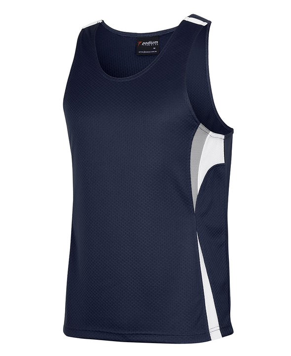 JB'S PODIUM COOL JACQUARD SINGLET - 7CJS