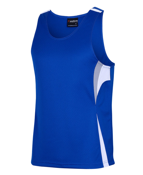 JB'S PODIUM COOL JACQUARD SINGLET - 7CJS