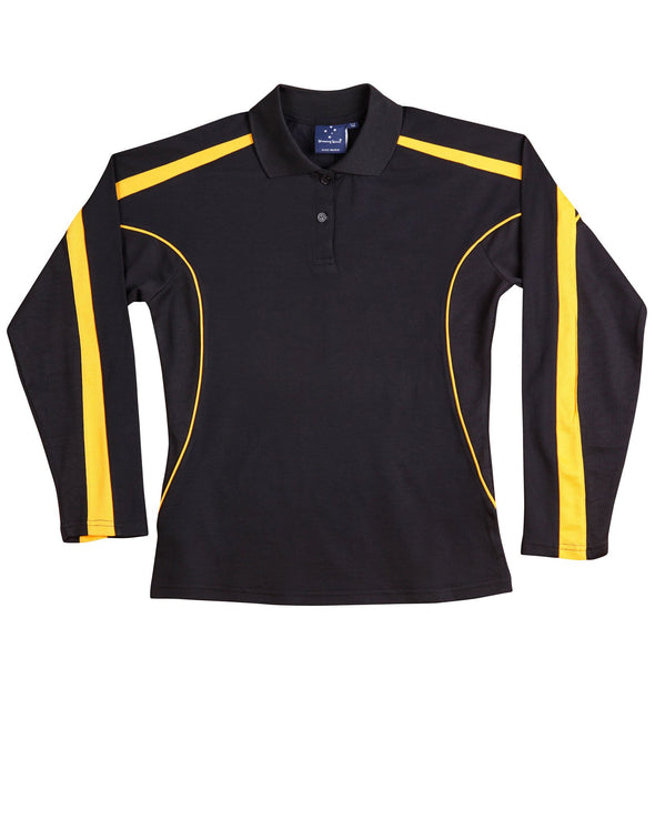 Winning Spirit Ladies' Legend Long Sleeve Polo - PS70