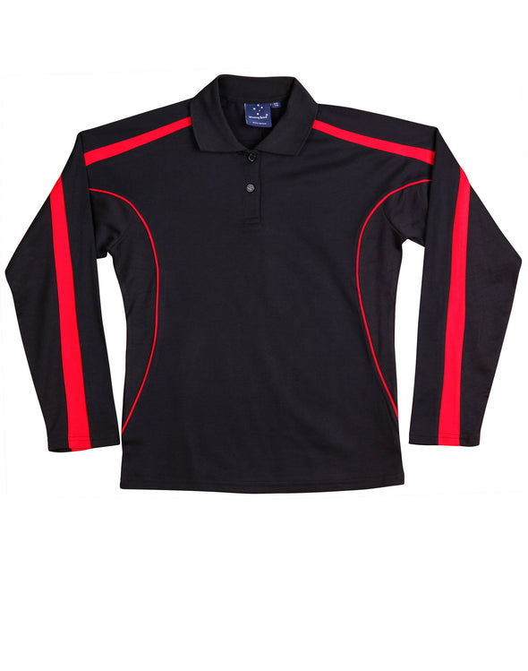 Winning Spirit Ladies' Legend Long Sleeve Polo - PS70