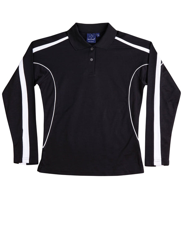 Winning Spirit Ladies' Legend Long Sleeve Polo - PS70