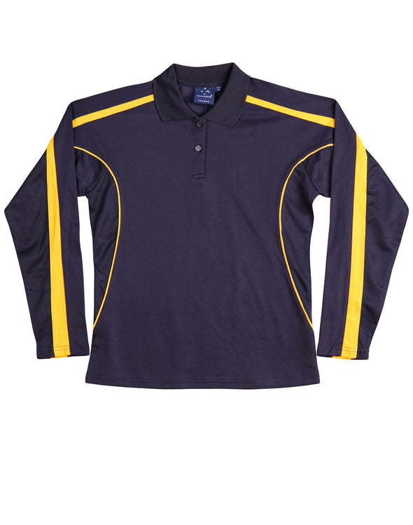 Winning Spirit Ladies' Legend Long Sleeve Polo - PS70