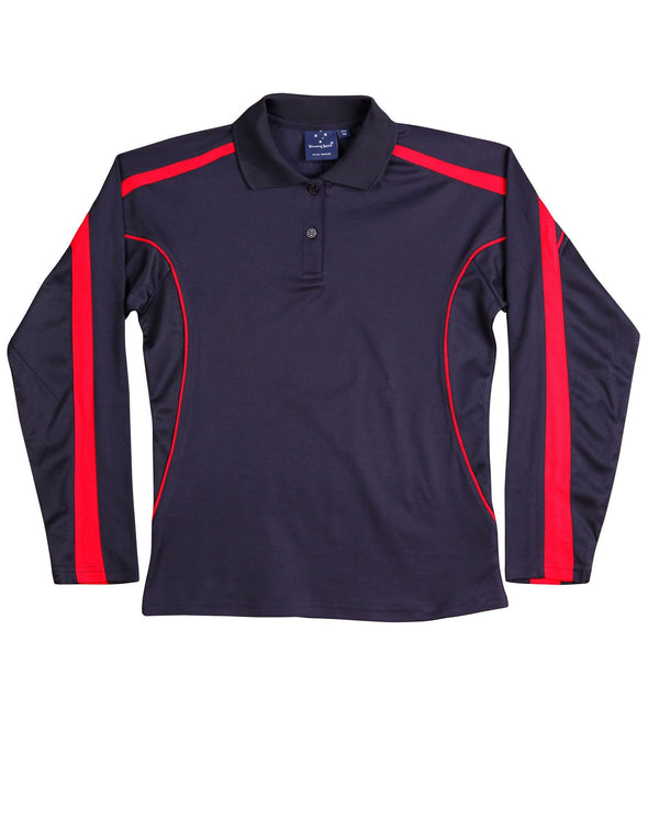 Winning Spirit Ladies' Legend Long Sleeve Polo - PS70