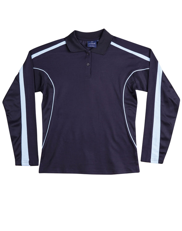 Winning Spirit Ladies' Legend Long Sleeve Polo - PS70