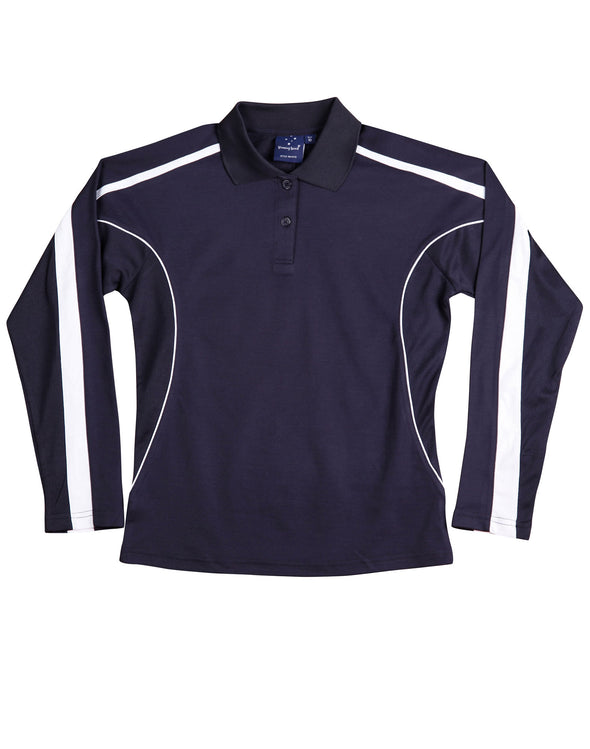 Winning Spirit Ladies' Legend Long Sleeve Polo - PS70