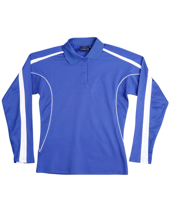 Winning Spirit Ladies' Legend Long Sleeve Polo - PS70