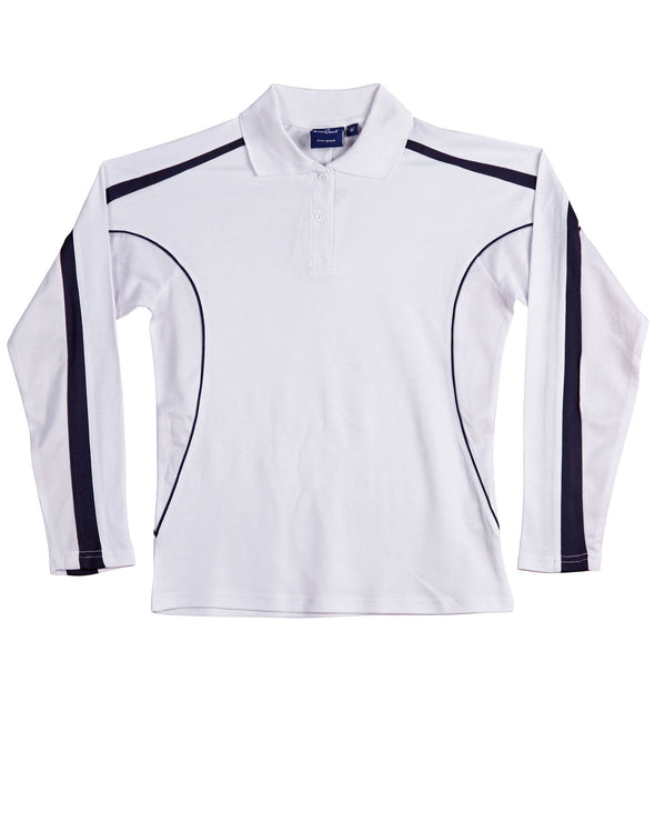 Winning Spirit Ladies' Legend Long Sleeve Polo - PS70