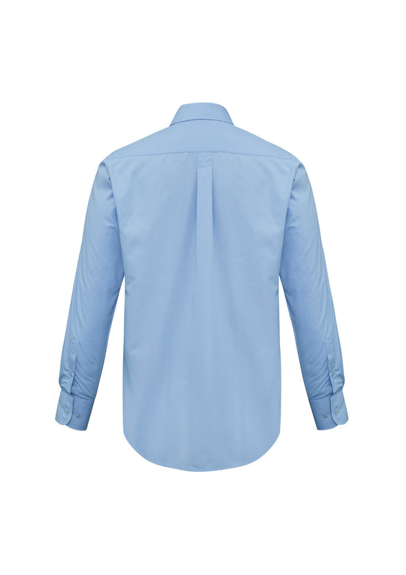 Biz Collection Mens Long Sleeve Base Shirt  - S10510