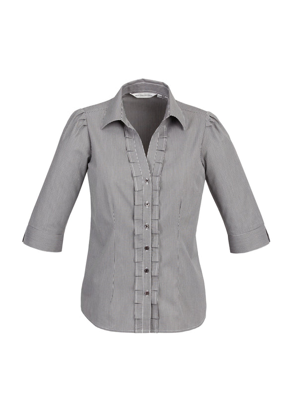Biz Collection Ladies Edge 3/4 Sleeve Shirt  - S267LT