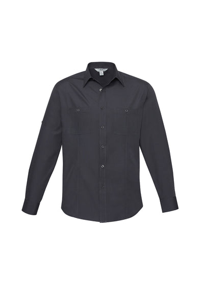 Biz Collection Mens Bondi Long Sleeve Shirt  - S306ML