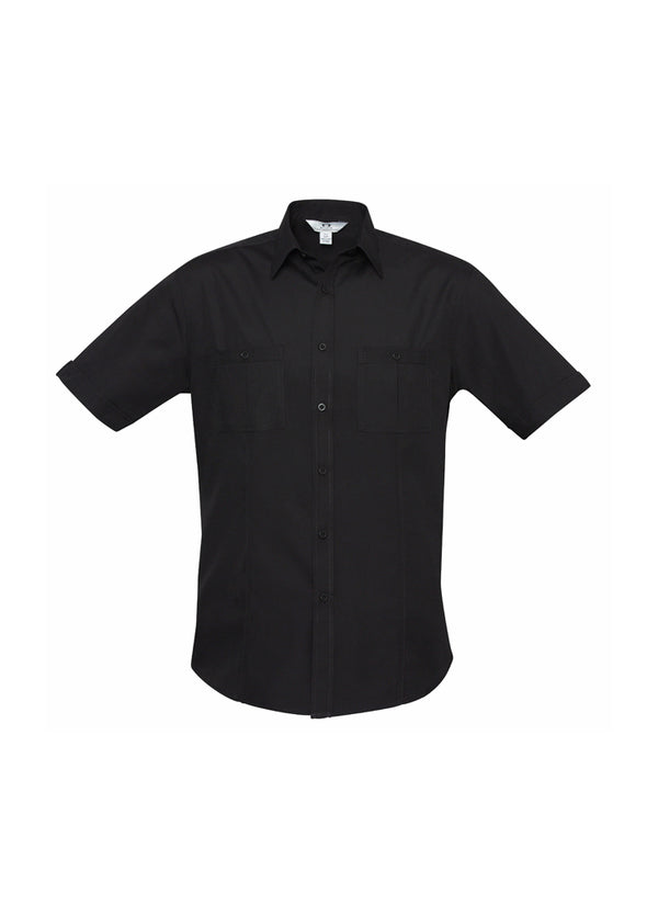 Biz Collection Mens Bondi Short Sleeve Shirt  - S306MS