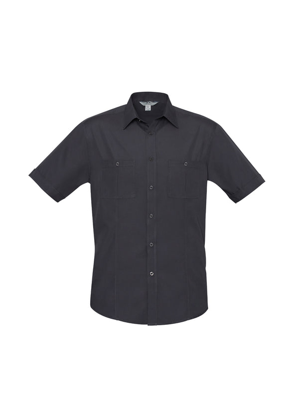 Biz Collection Mens Bondi Short Sleeve Shirt  - S306MS
