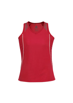 Biz Collection Ladies Razor Singlet  - SG407L