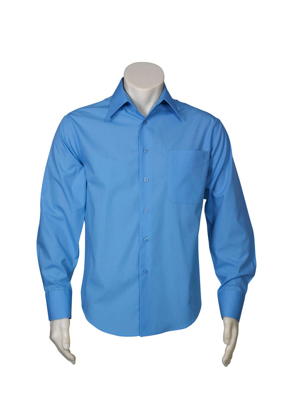 Biz Collection Mens Metro Long Sleeve Shirt  - SH714