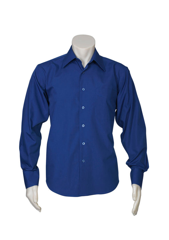 Biz Collection Mens Metro Long Sleeve Shirt  - SH714