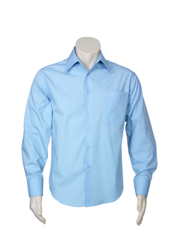 Biz Collection Mens Metro Long Sleeve Shirt  - SH714