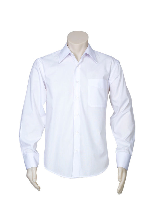 Biz Collection Mens Metro Long Sleeve Shirt  - SH714