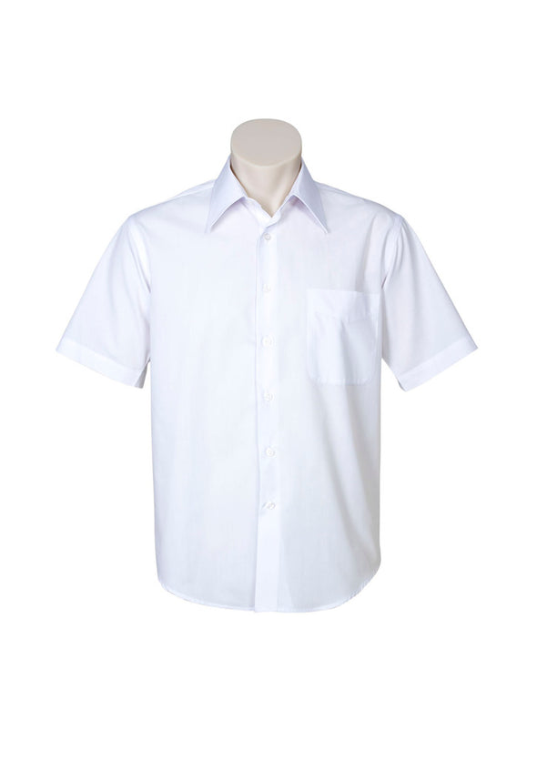 Biz Collection Mens Metro Short Sleeve Shirt  - SH715