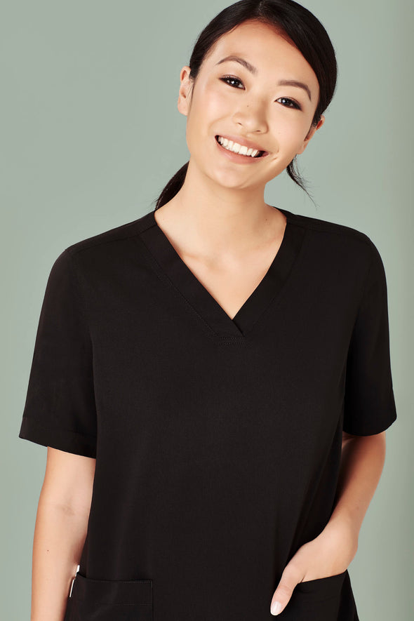Womens Easy Fit V-Neck Scrub Top - CST941LS