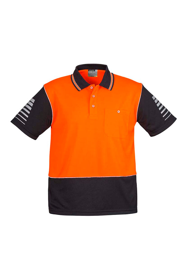 SYZMIK Mens Hi Vis Zone Polo - ZH236