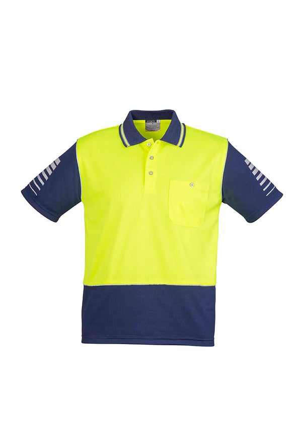 SYZMIK Mens Hi Vis Zone Polo - ZH236