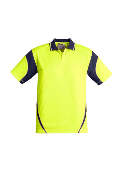 Mens Hi Vis Aztec Polo - Short Sleeve - ZH248