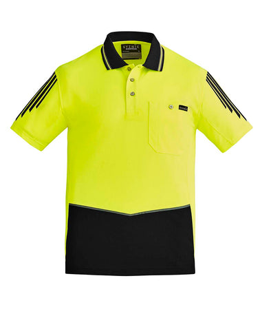 Mens Hi Vis Flux S/S Polo - ZH315