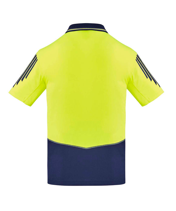 SYZMIK Mens Hi Vis Flux S/S Polo - ZH315