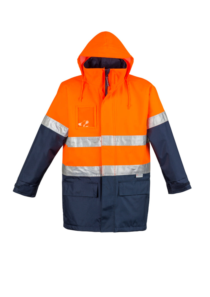 Syzmik Mens Hi Vis 4 In 1 Waterproof Jacket (ZJ532)