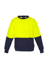 Syzmik  Unisex Hi Vis Crew Sweatshirt - ZT465