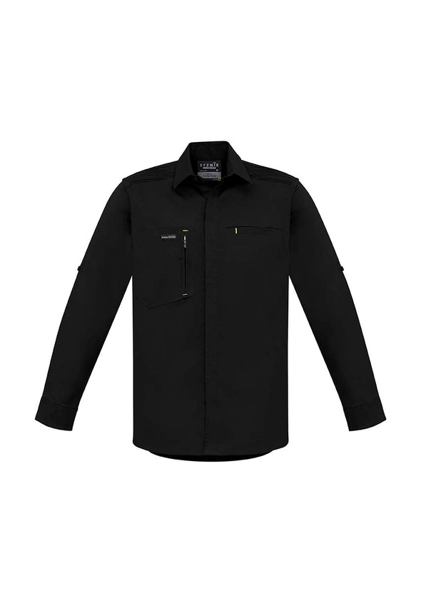 SYZMIK Mens Streetworx L/S Stretch Shirt - ZW350