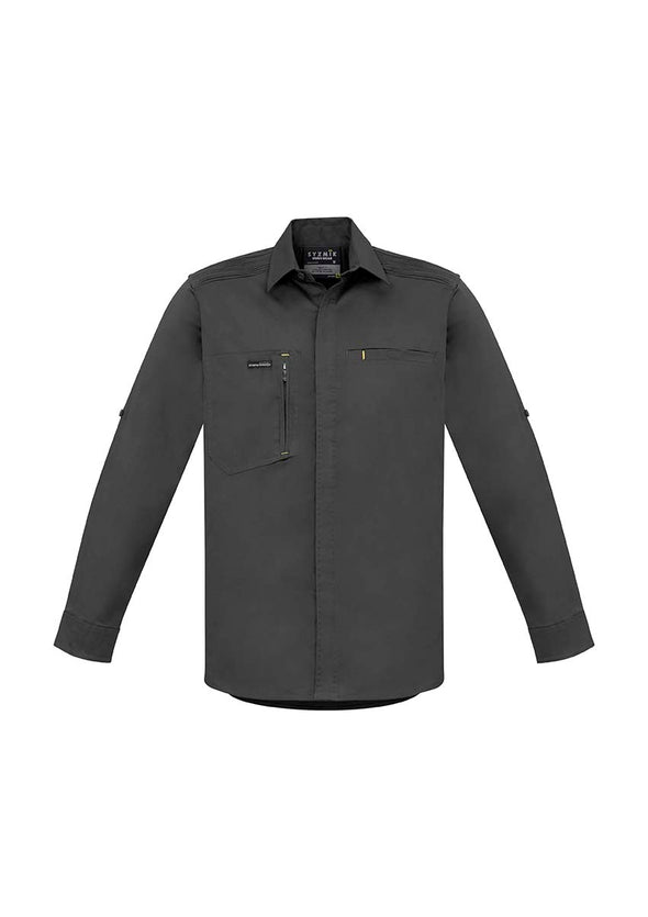 SYZMIK Mens Streetworx L/S Stretch Shirt - ZW350